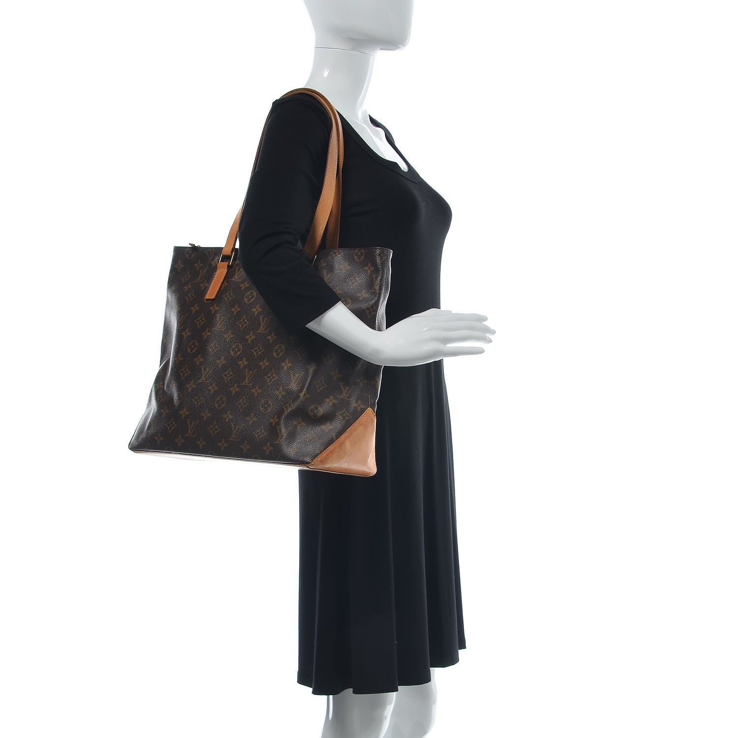Louis Vuitton Monogram Cabas Mezzo 2 of 12