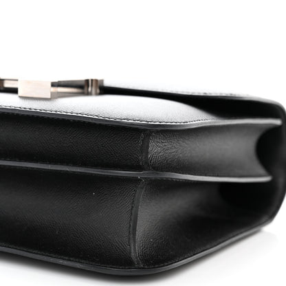 Hermes Madame Calfskin Lizard Constance 24 Black Ombre 10 of 12