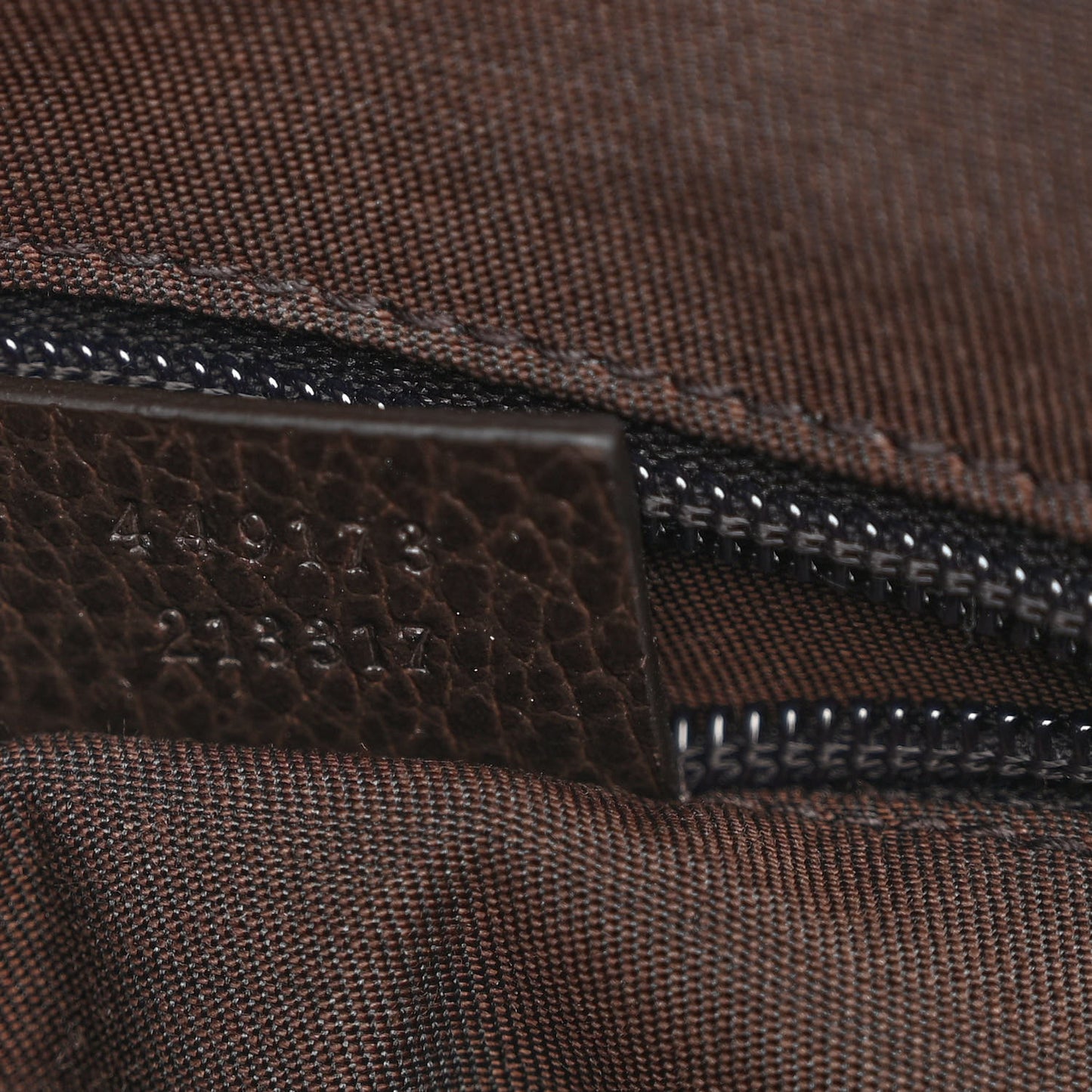 Monogram Dollar Calfskin Large Camera Case Beige Ebony Testa di Moro Marrone Scuro