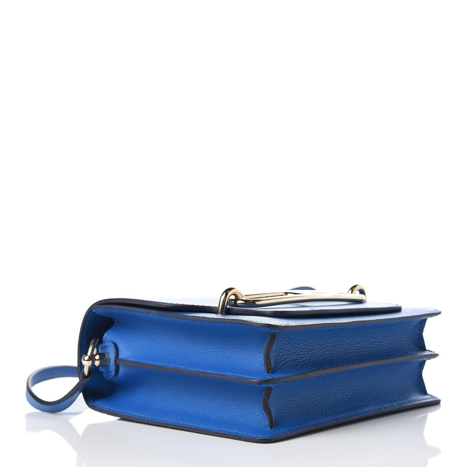 Hermes Evercolor Mini Sac Roulis Bleu Zellige 4 of 8