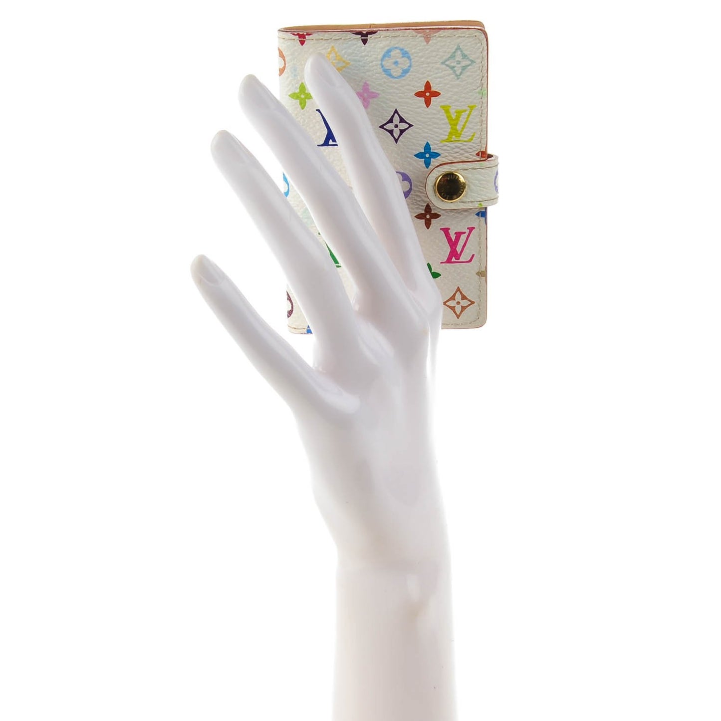 Monogram Multicolor Carnet de Bal Mini Agenda Cover White