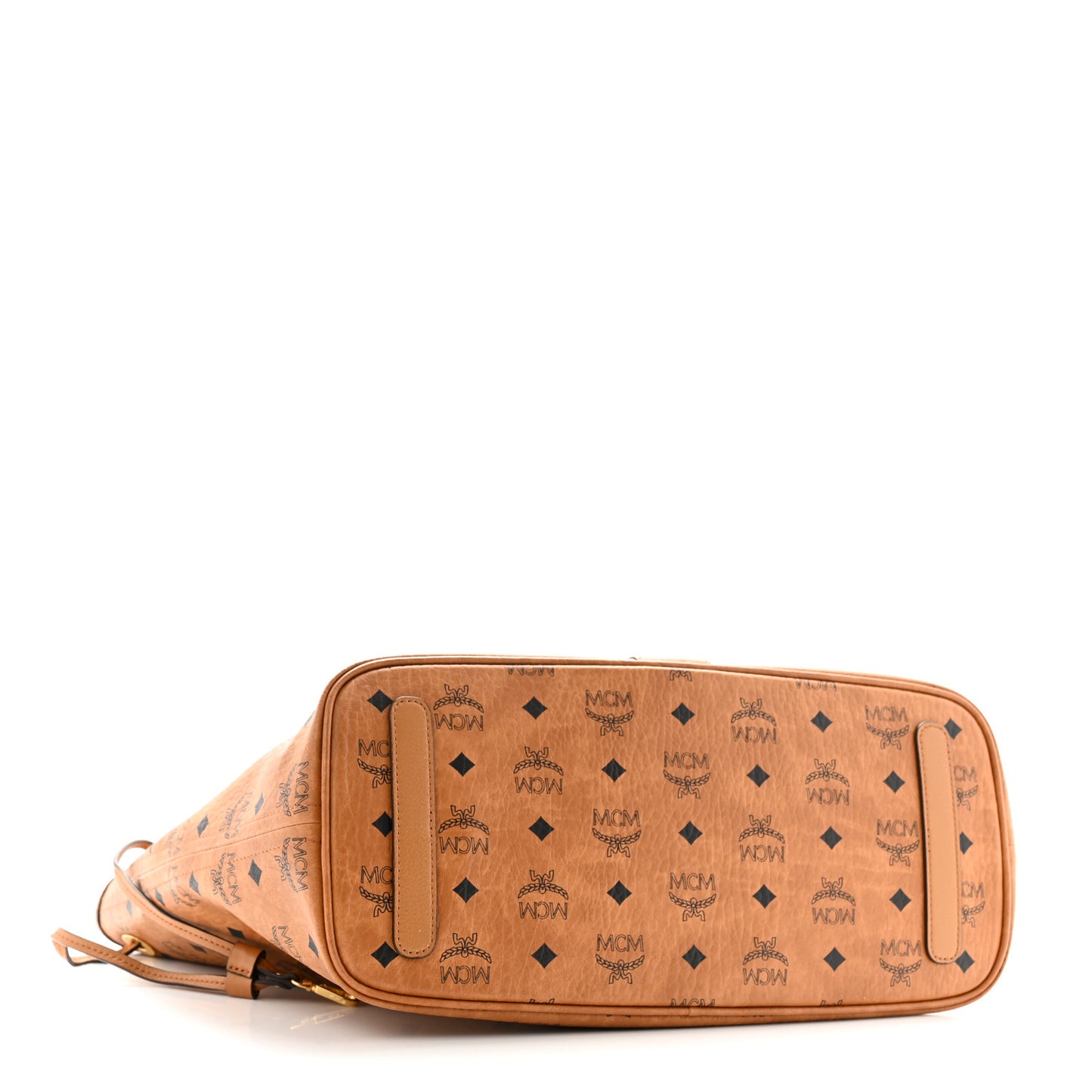 Visetos Medium Liz Reversible Shopper Tote Cognac