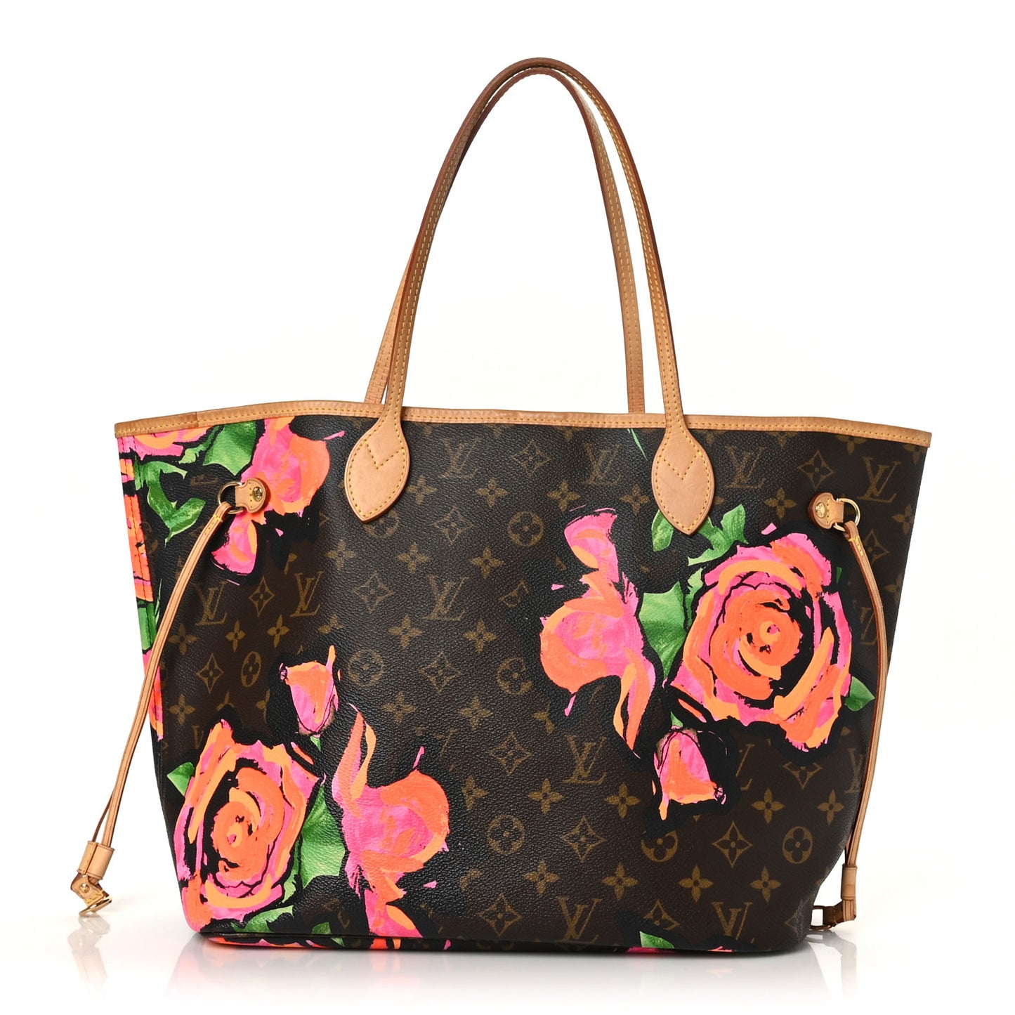 Monogram Roses Neverfull MM
