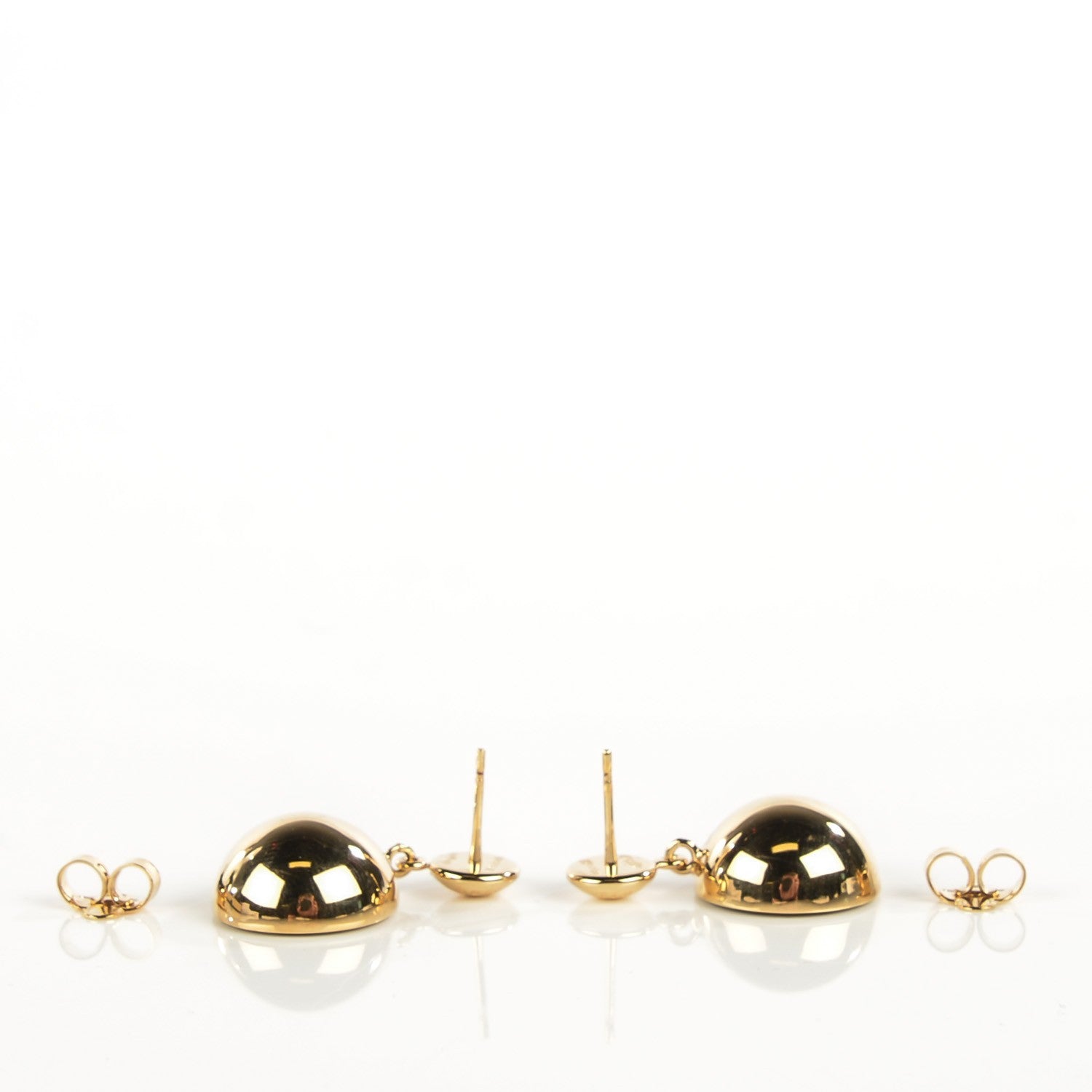 Louis Vuitton Swarovski Crystal Inclusion Earrings 3 of 5