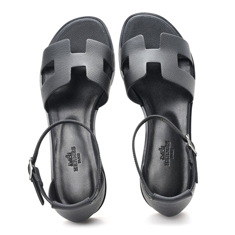 Epsom Santorini Sandals 38 Black