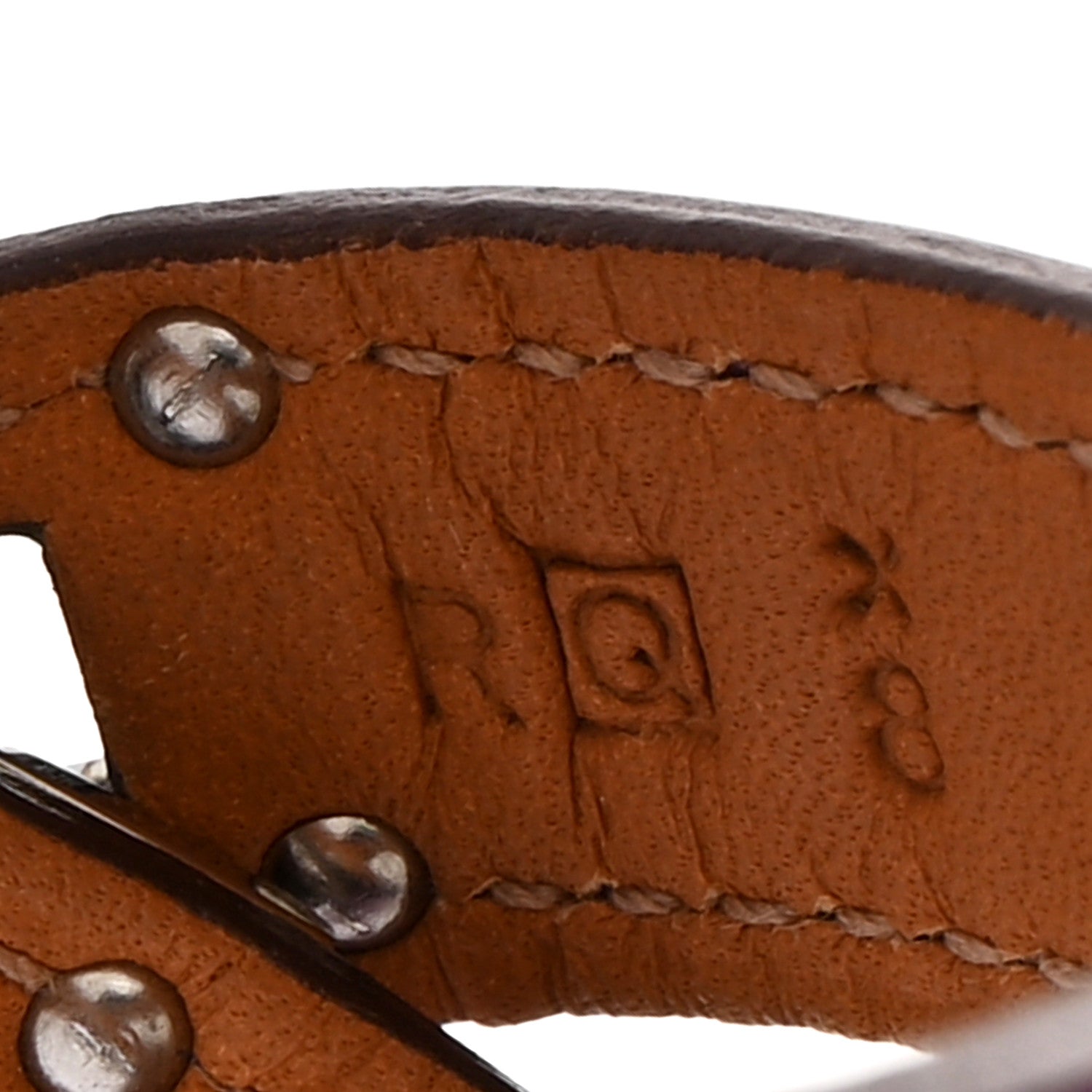 Hermes Shiny Alligator Kelly Double Tour Bracelet S Violet 5 of 5
