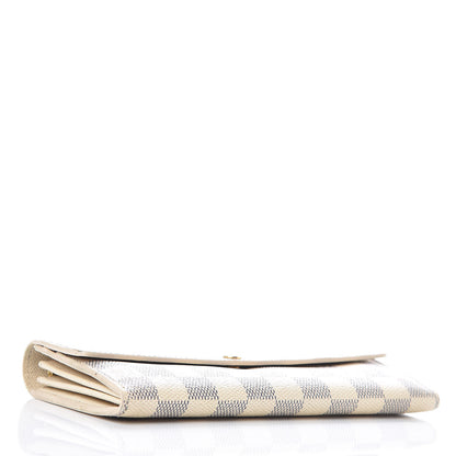 Louis Vuitton Damier Azur Sarah Wallet 4 of 14