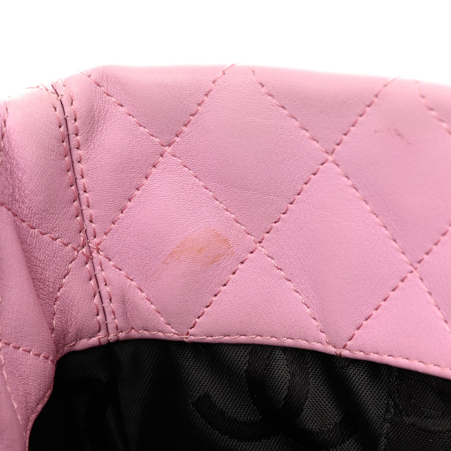 Chanel Calfskin Quilted Medium Cambon Tote Pink Black 13 of 16