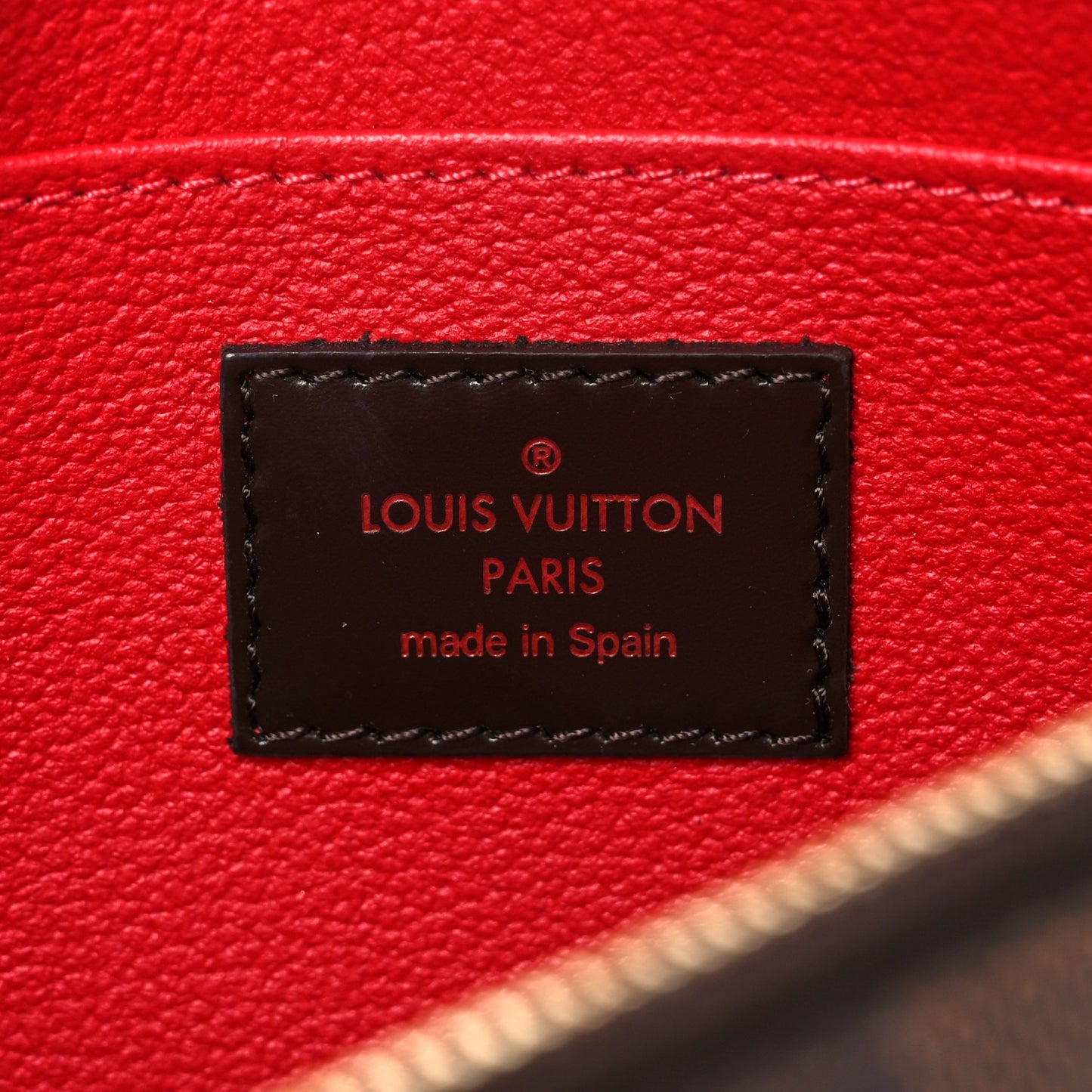 Damier Ebene Cosmetic Pouch