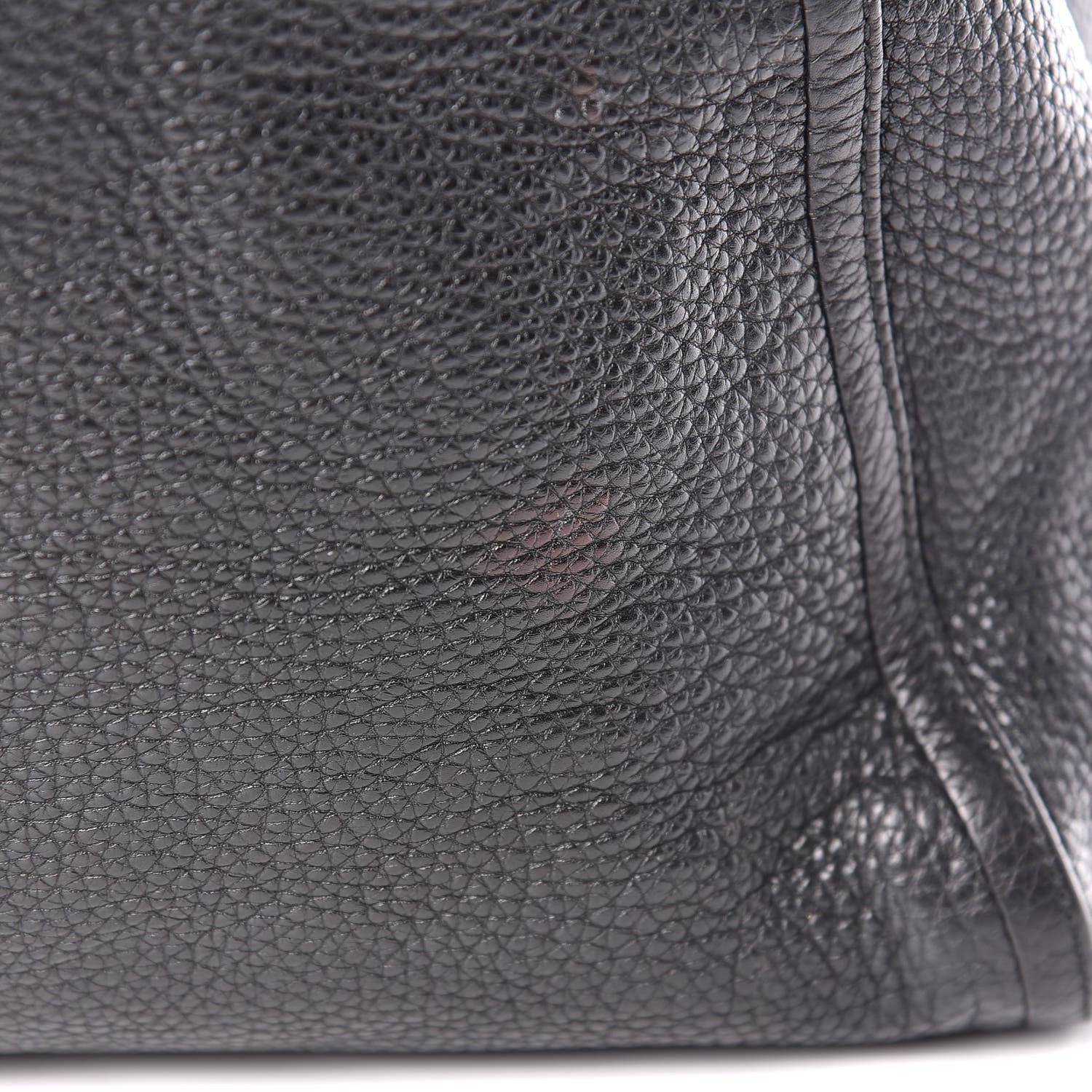 Gucci Pebbled Calfskin Large Soho Shoulder Bag Black 13 of 19