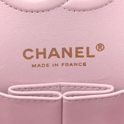 Chanel Caviar Quilted Small Double Flap Light Pink 6 of 11