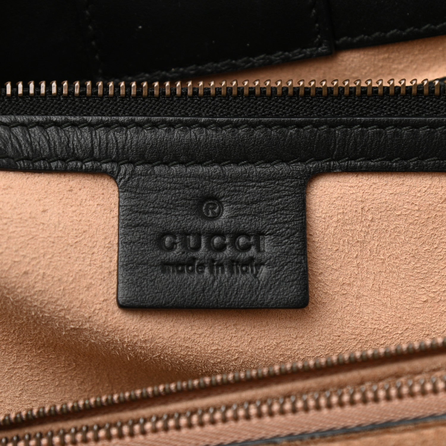 Gucci Calfskin Matelasse Medium GG Marmont Tote Black 6 of 13