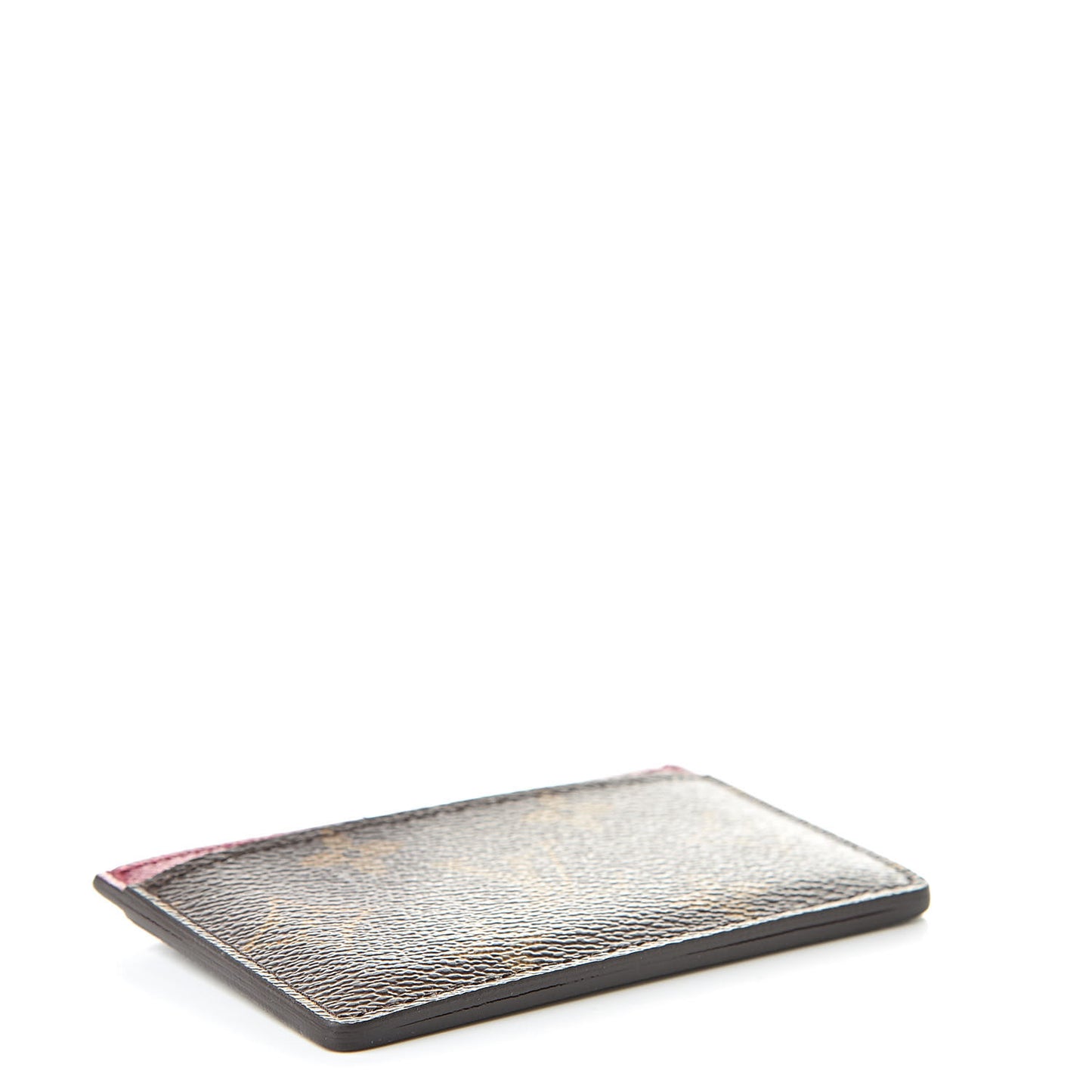 Monogram Card Holder Fuchsia