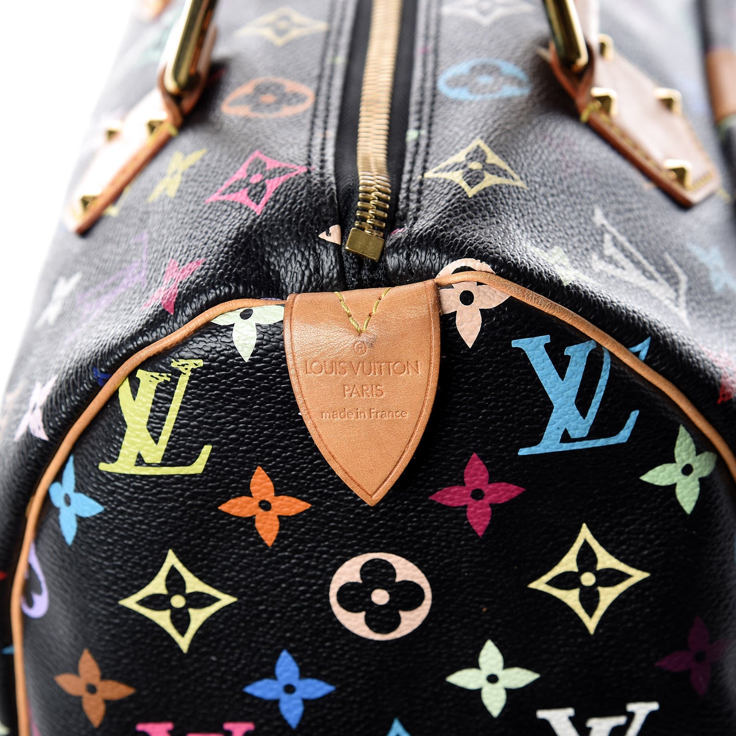 Louis Vuitton Monogram Multicolor Speedy 30 Black 8 of 19