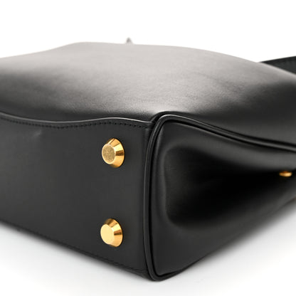 Balenciaga Natural Smooth Calfskin Mini Rodeo Top Handle Handbag Black 9 of 9