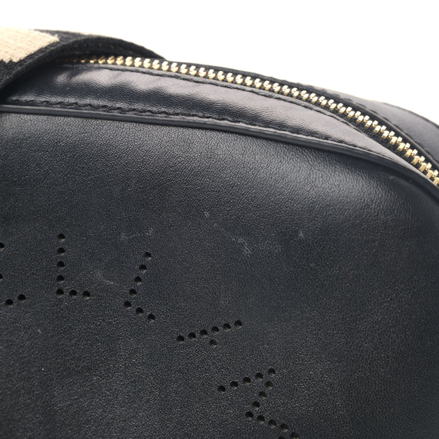 Stella McCartney Eco Alter Nappa Perforated Logo Mini Bag Black 7 of 8