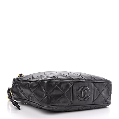 Chanel Lambskin Quilted Camera Case Black 4 of 17