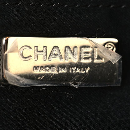 Chanel Sequin Coco Cuba Waist Bag Fanny Pack Black White 7 of 12