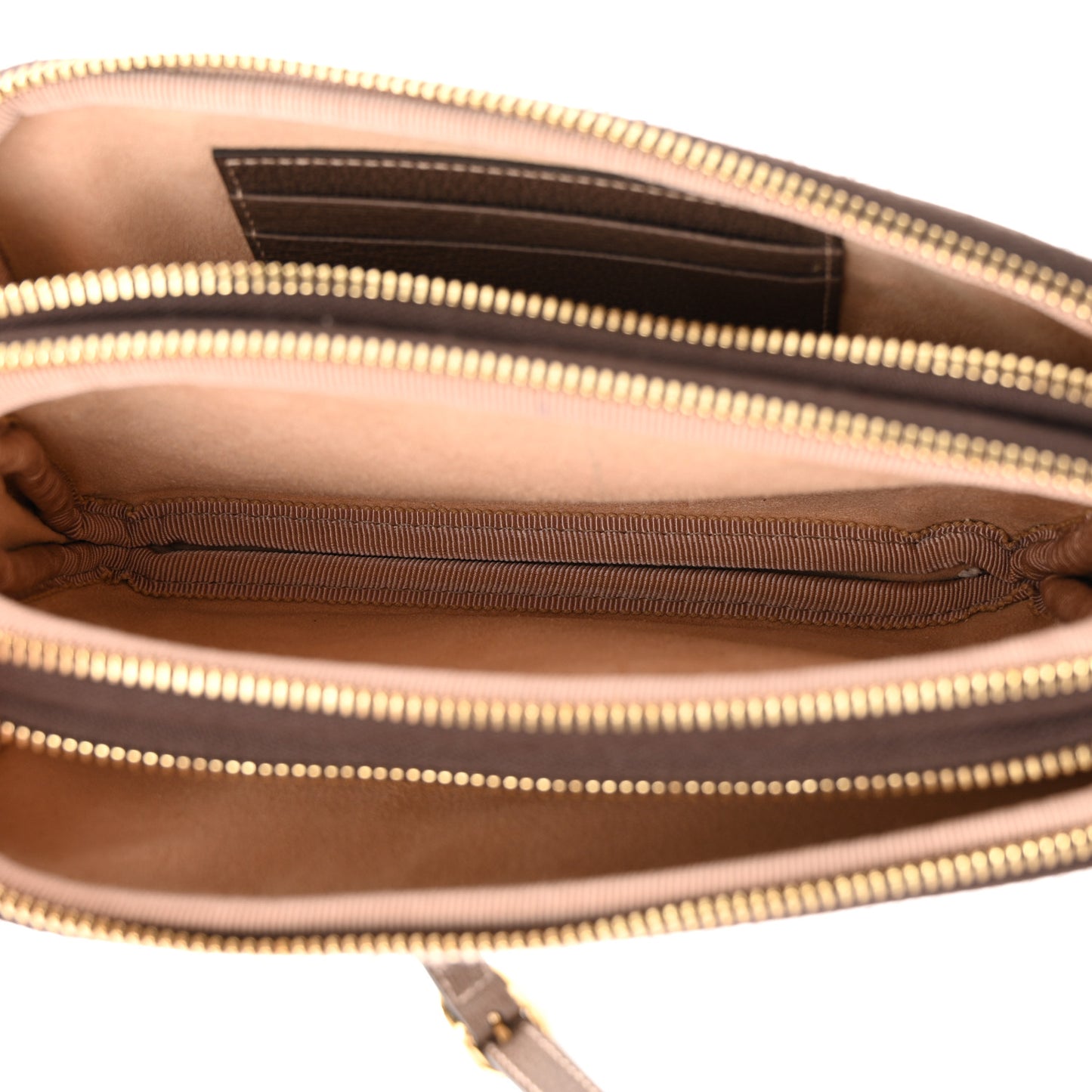 GG Supreme Monogram Web Mini Ophidia GG Bag Brown
