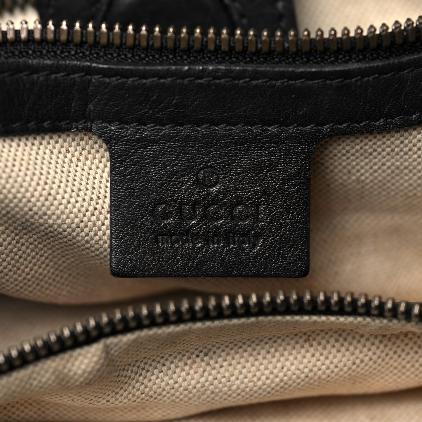 Soft GG Supreme Monogram Kingsnake Vertical Tote Black