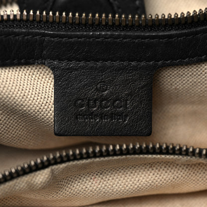Gucci Soft GG Supreme Monogram Kingsnake Vertical Tote Black 7 of 11