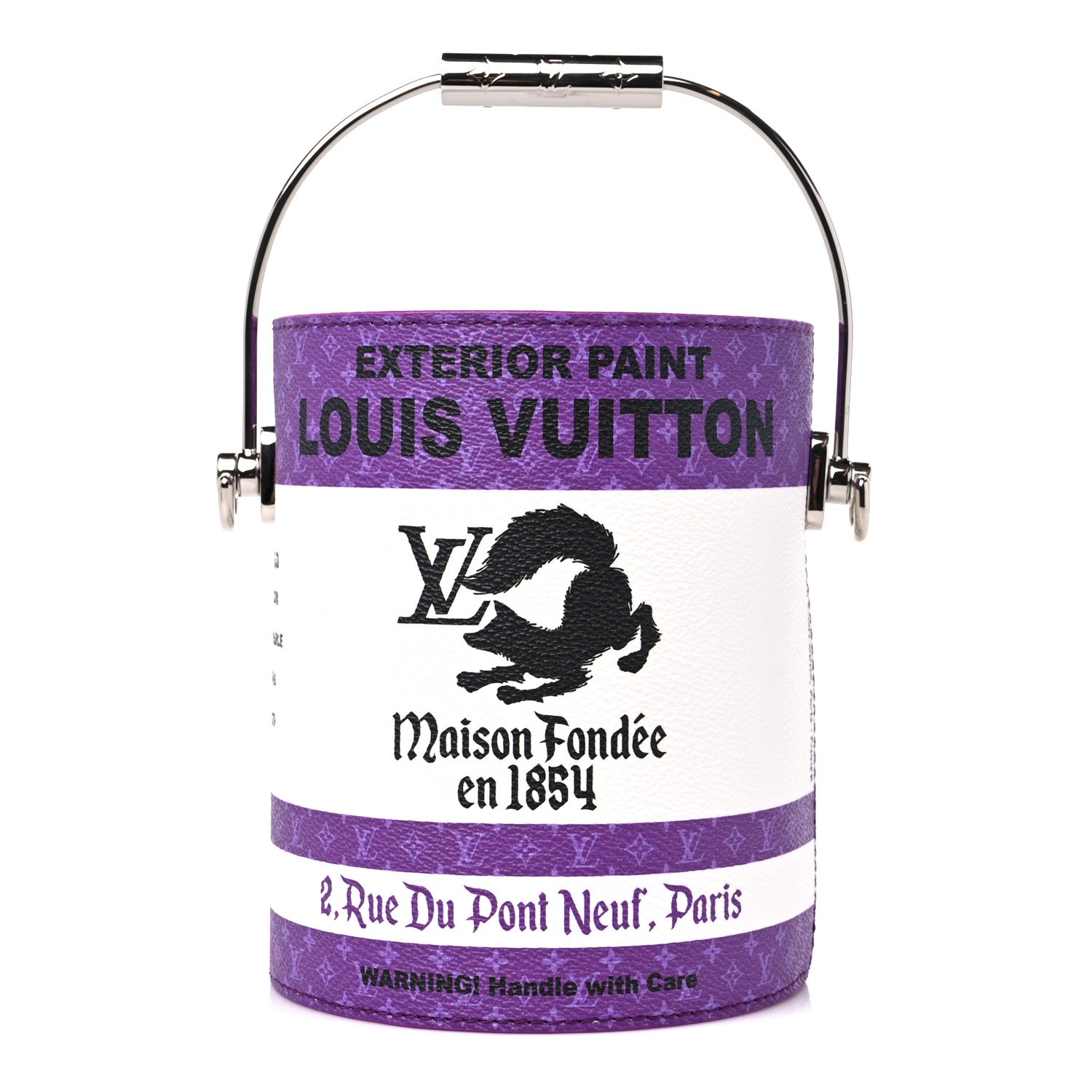 Louis Vuitton Monogram LV Paint Can Purple 1 of 11