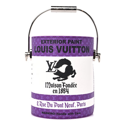 Louis Vuitton Monogram LV Paint Can Purple 1 of 11