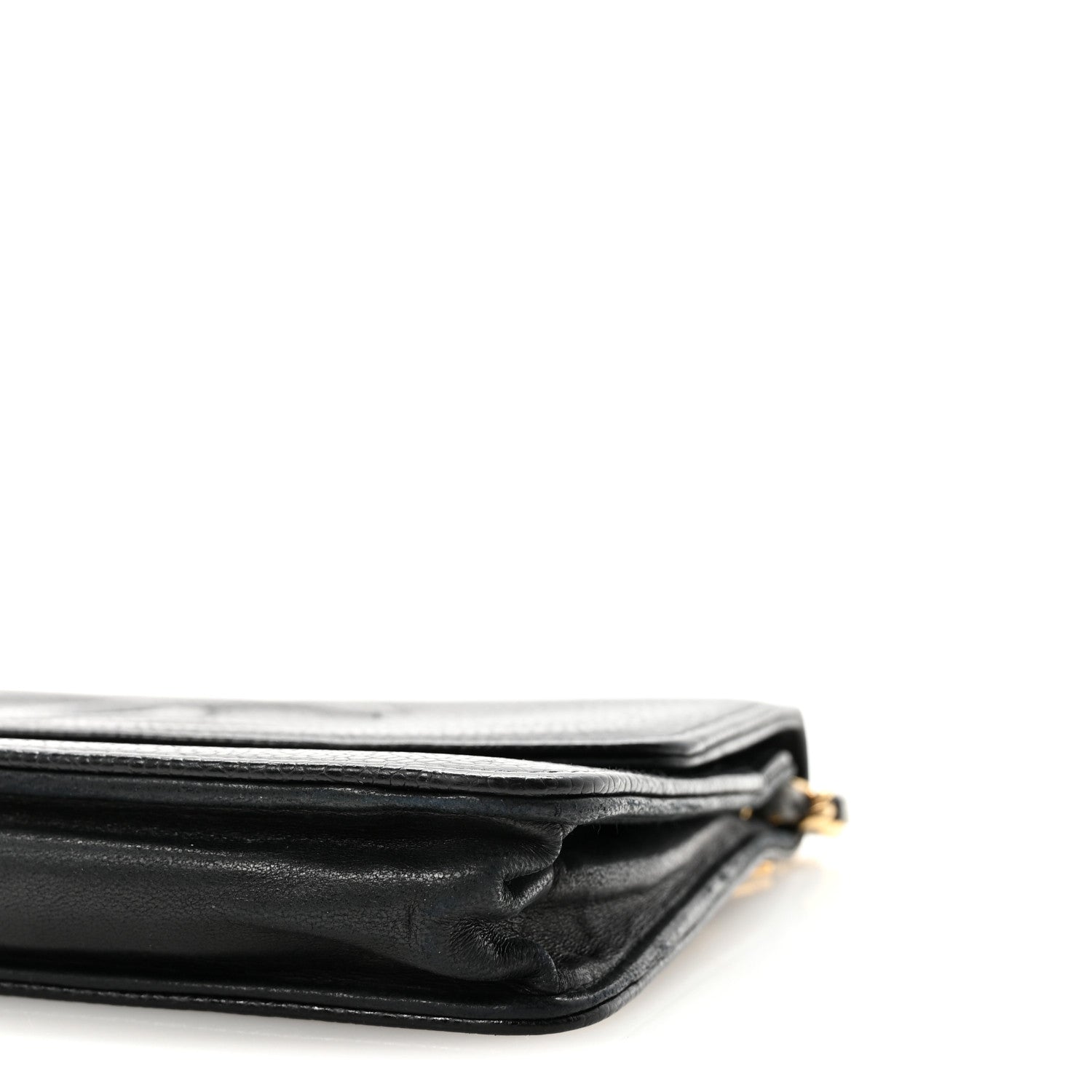 Chanel Caviar Timeless CC Wallet On Chain WOC Black 11 of 11