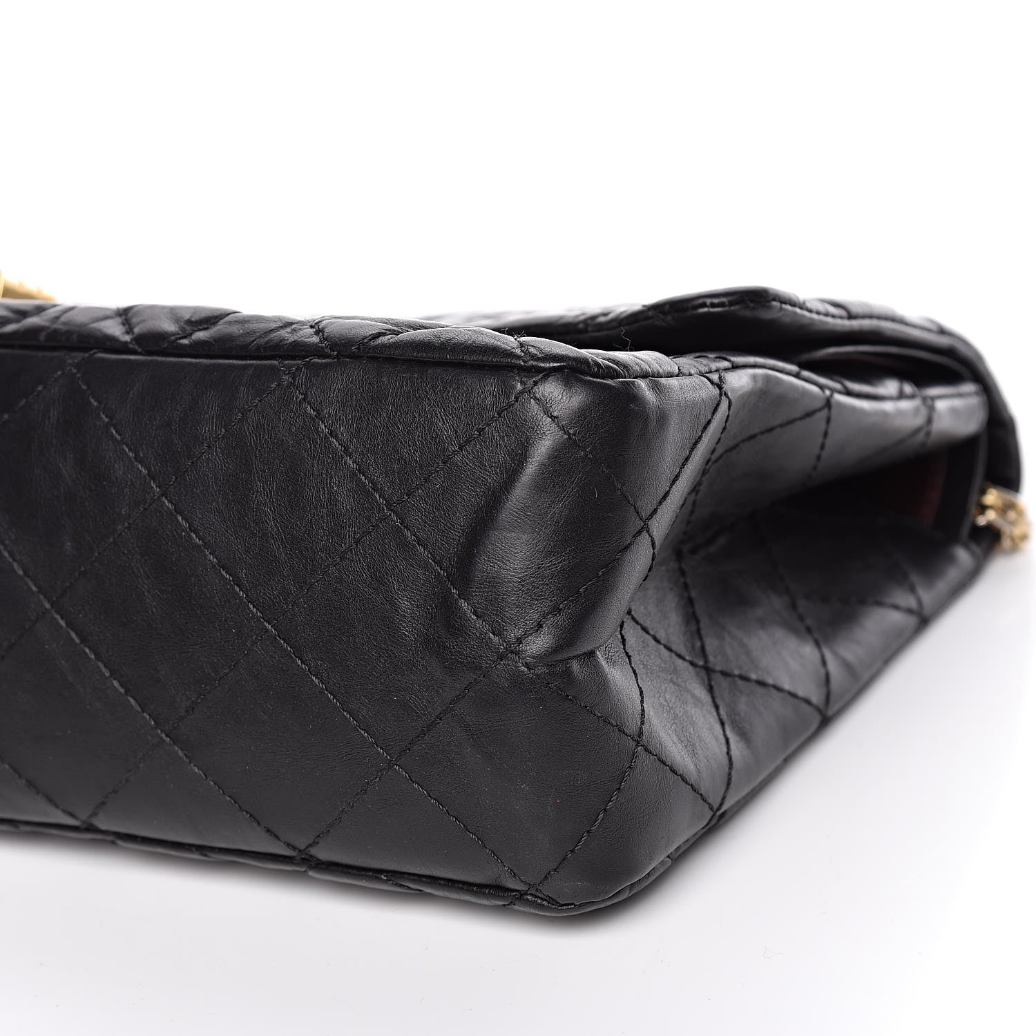 Chanel Aged Calfskin Quilted 2.55 Reissue 227 Flap Black 10 of 11