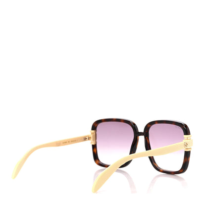 Gucci Acetate Interlocking G Square Sunglasses GG1066S Tortoise 4 of 9