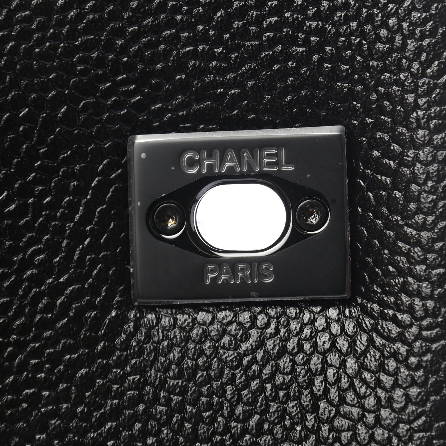 Caviar Quilted Small Coco Handle Flap So Black