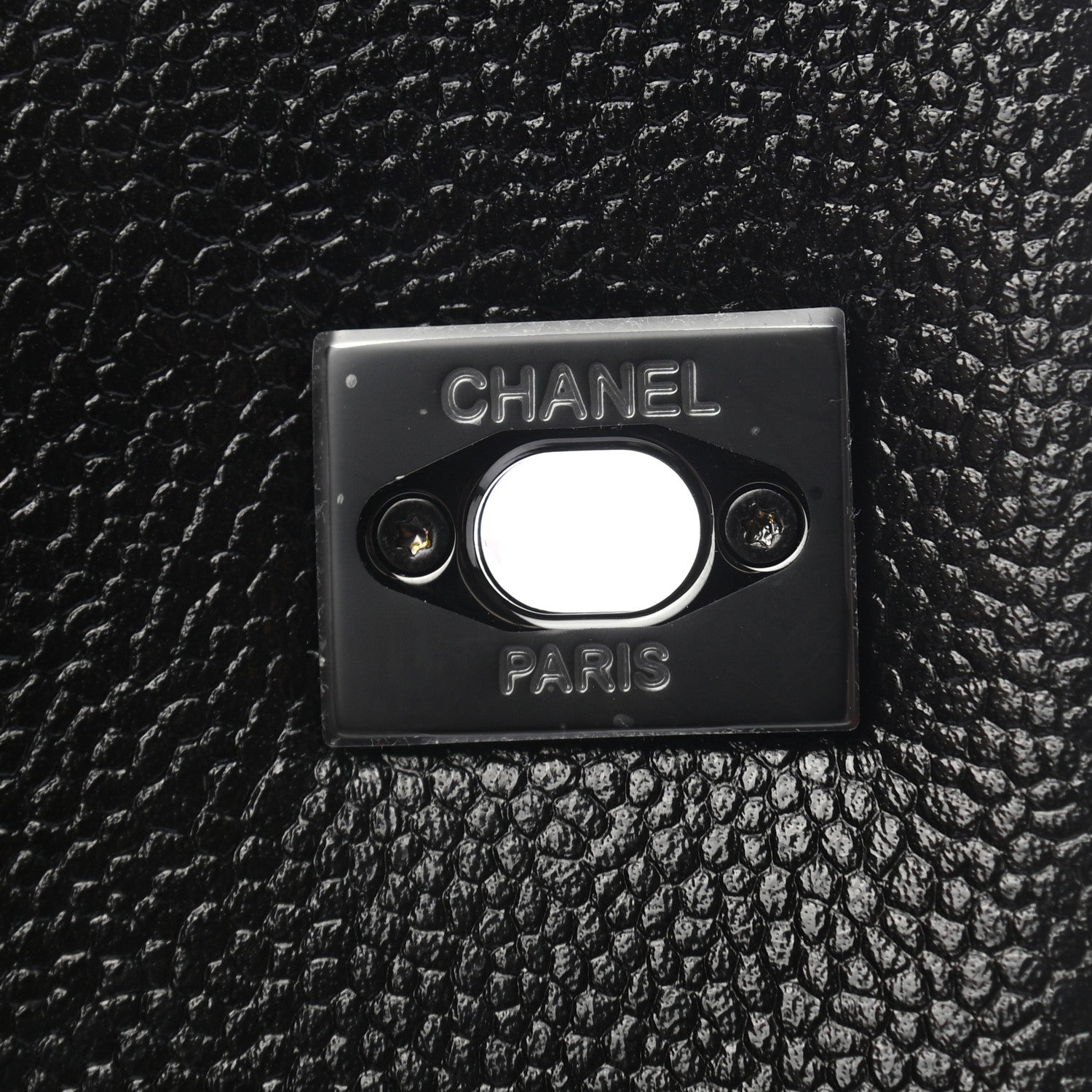 Chanel Caviar Quilted Small Coco Handle Flap So Black 6 of 9