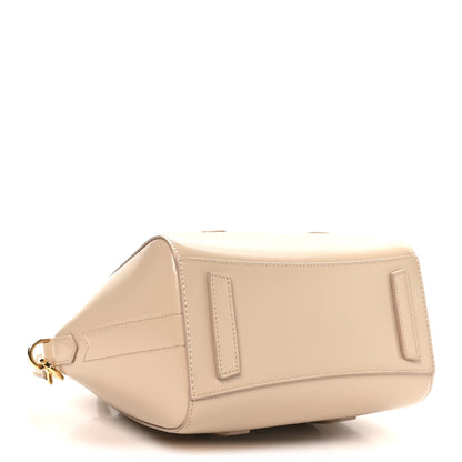 Givenchy Box Calfskin Mini Lock Antigona Shoulder Bag Natural Beige 4 of 9
