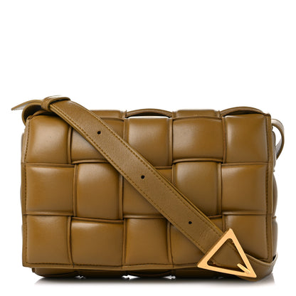 Bottega Veneta Nappa Maxi Intreccio Padded Cassette Crossbody Bag Caramel 1 of 13