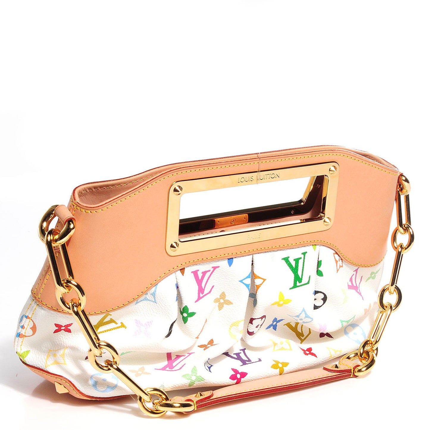 Monogram Multicolor Judy PM White