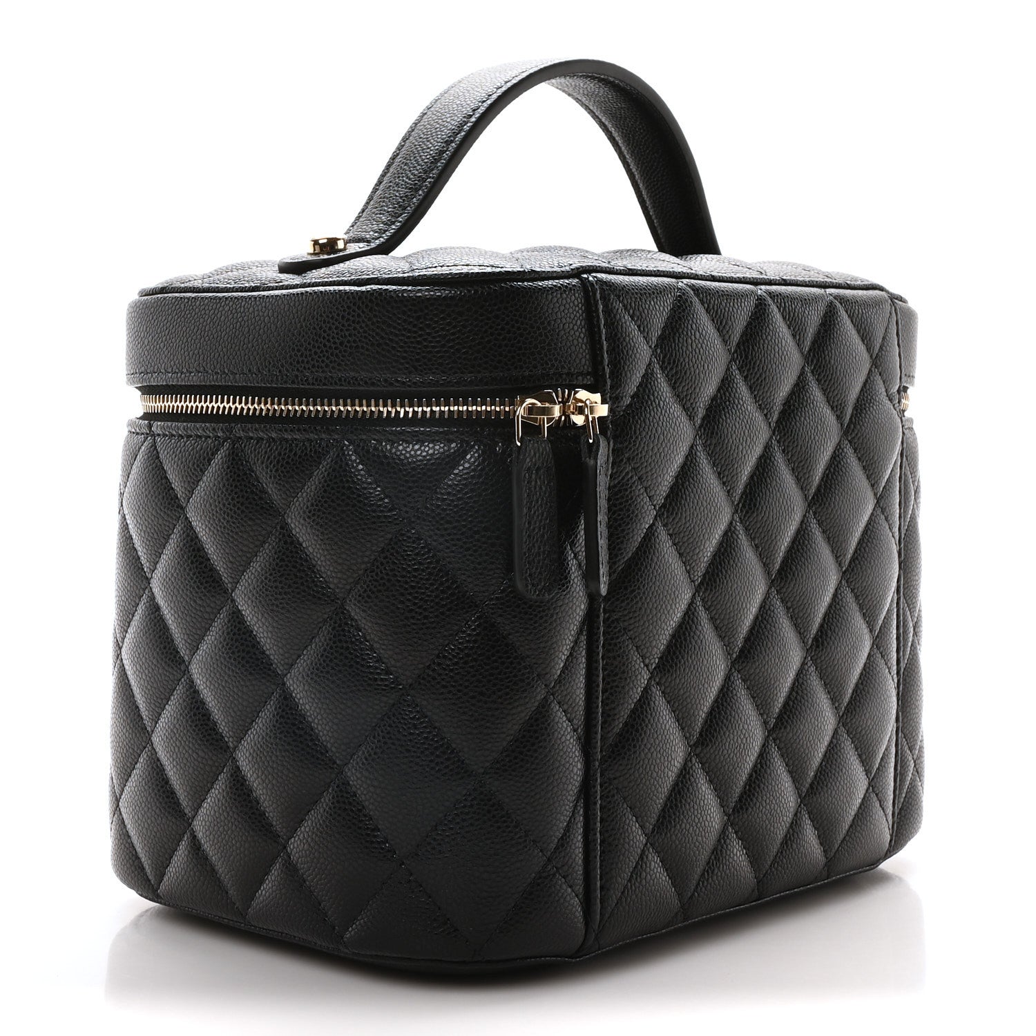 Chanel Caviar Quilted Large Vanity Pouch Black 3 of 11