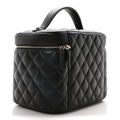 Chanel Caviar Quilted Large Vanity Pouch Black 3 of 11