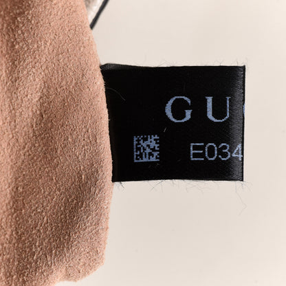 Gucci GG Supreme Monogram Calfskin Small Padlock Messenger Shoulder Bag Beige Mystic White Sun Oil 10 of 13