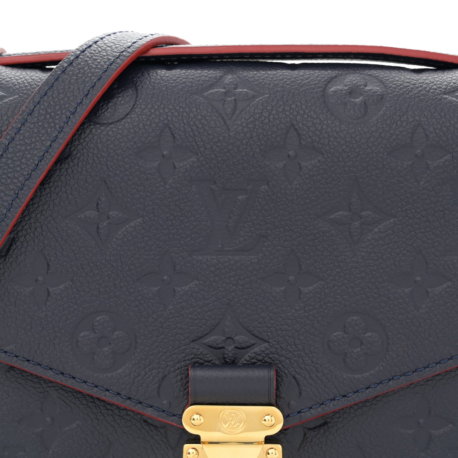 Louis Vuitton Empreinte Pochette Metis Marine Rouge 7 of 9