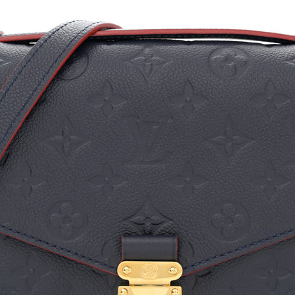 Louis Vuitton Empreinte Pochette Metis Marine Rouge 7 of 9