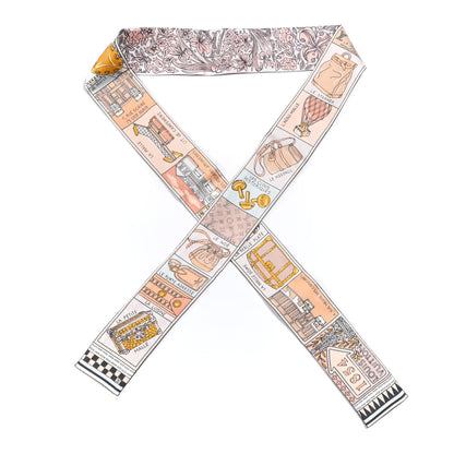 Louis Vuitton Silk Jeu De Louis BB Bandeau Blush 1 of 3