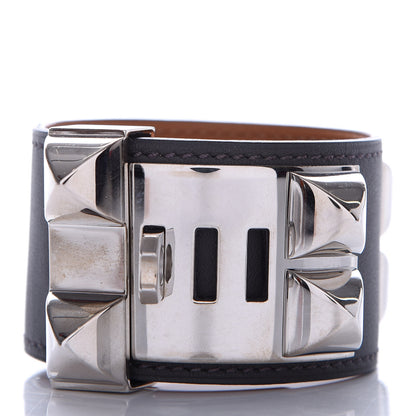 Hermes Swift Collier de Chien CDC Bracelet Graphite 3 of 4