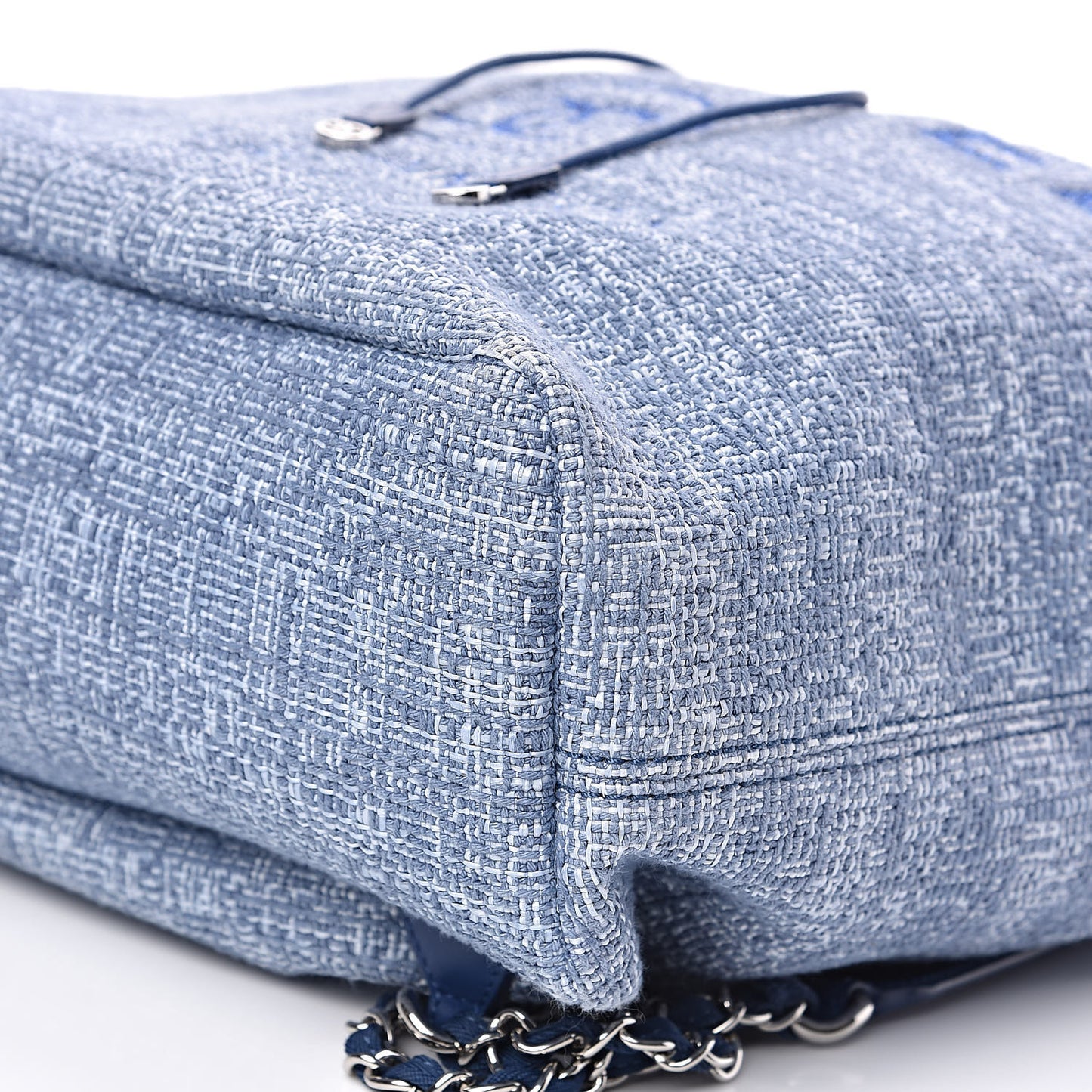 Canvas Large Deauville Backpack Blue