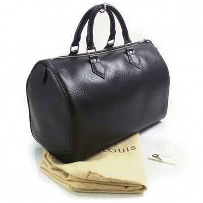 Louis Vuitton Epi Speedy 35 Black 3 of 8