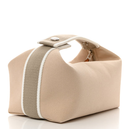 Hermes Canvas Small Bride-A-Brac Pouch Natural 3 of 9