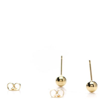 Tiffany 18K Yellow Gold 5.5mm HardWear Ball Earrings 3 of 4
