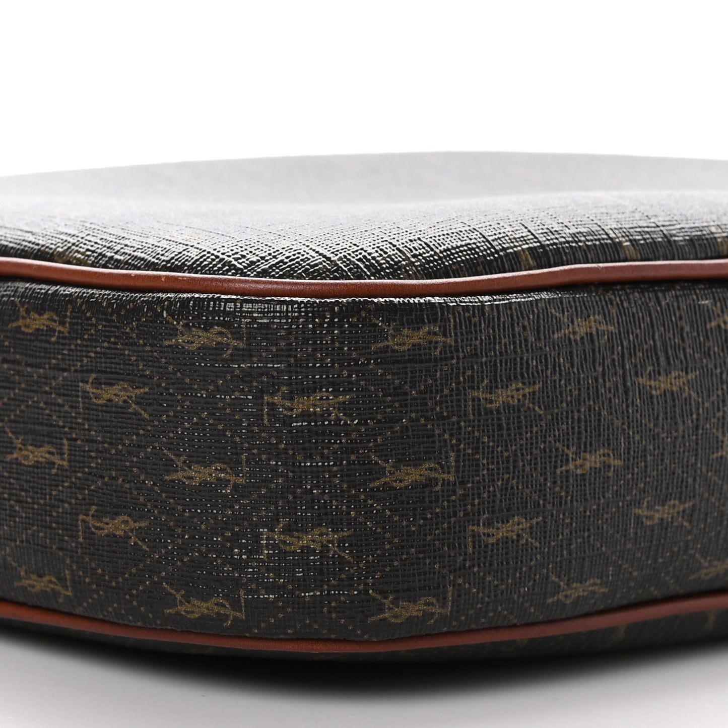 Canvas Smooth Calfskin Le Monogramme Small Camera Bag Chestnut