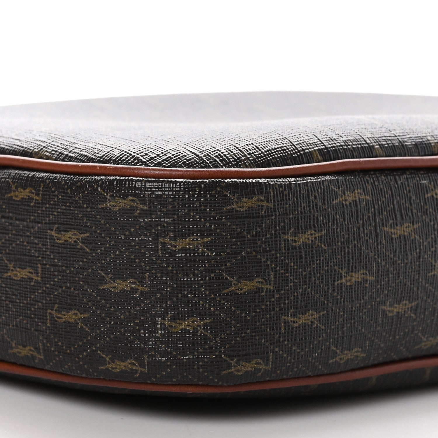 Saint Laurent Canvas Smooth Calfskin Le Monogramme Small Camera Bag Chestnut 9 of 10