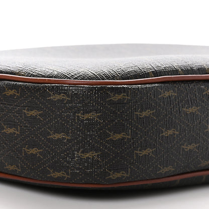 Saint Laurent Canvas Smooth Calfskin Le Monogramme Small Camera Bag Chestnut 9 of 10