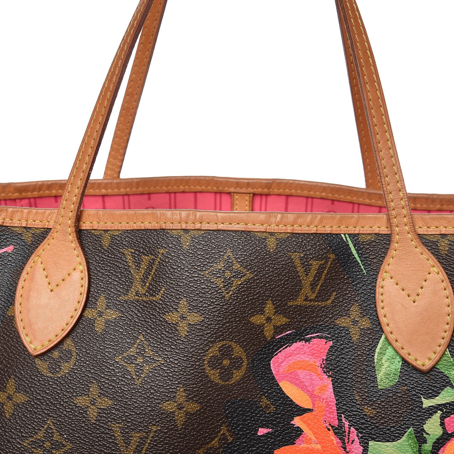 Monogram Roses Neverfull MM